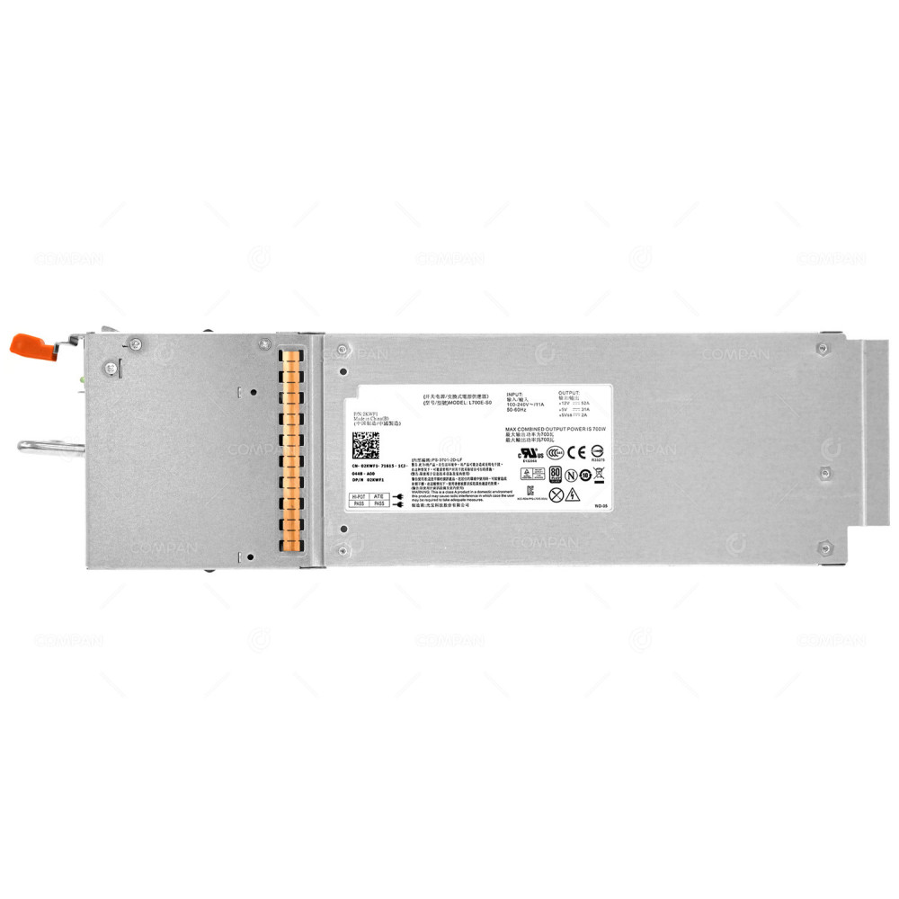 2KWF1  DELL 700W POWER SUPPLY FOR PS4100 SC100 SC200 SC220